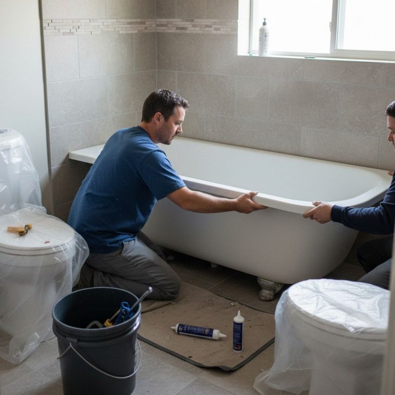 Bathtub Liner Installation