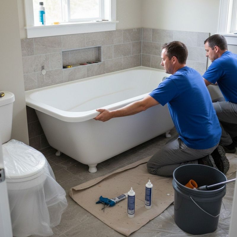 Bathtub Liner Installation
