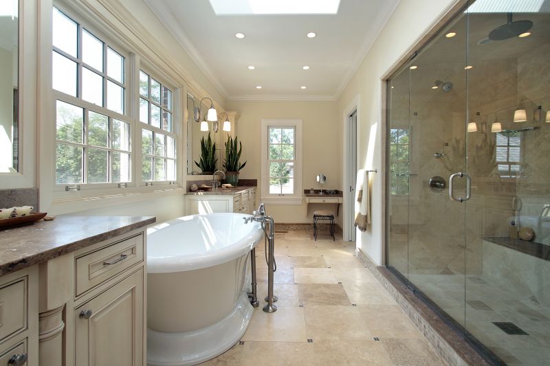 Master Bathroom with Neutral Color Palette